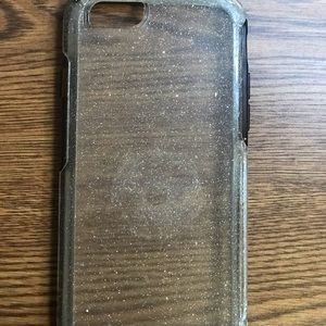 Otterbox glitter clear Iphone 6/6s Phone case